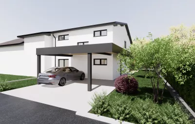 Villa mitoyenne neuve de 5.5 pces avec finitions au choix